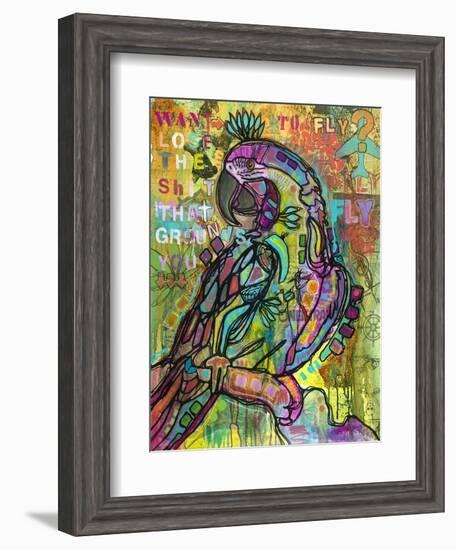 Want to Fly-Dean Russo- Exclusive-Framed Giclee Print