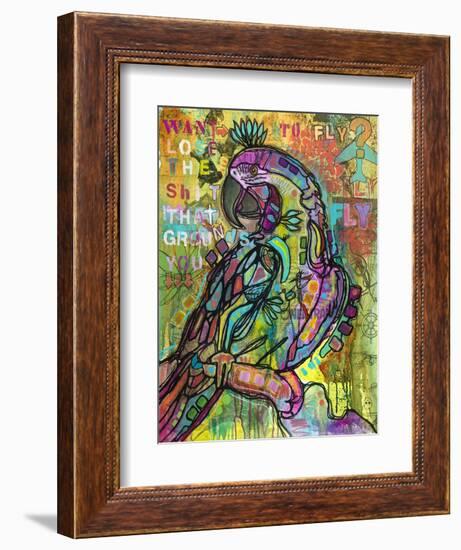 Want to Fly-Dean Russo- Exclusive-Framed Giclee Print