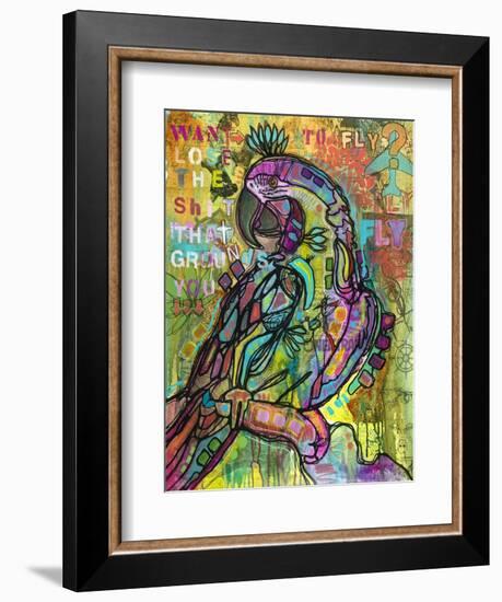 Want to Fly-Dean Russo- Exclusive-Framed Giclee Print