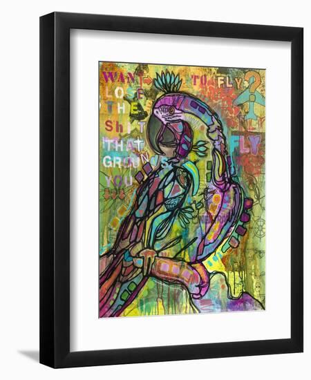 Want to Fly-Dean Russo- Exclusive-Framed Giclee Print