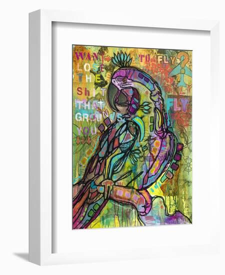Want to Fly-Dean Russo- Exclusive-Framed Giclee Print