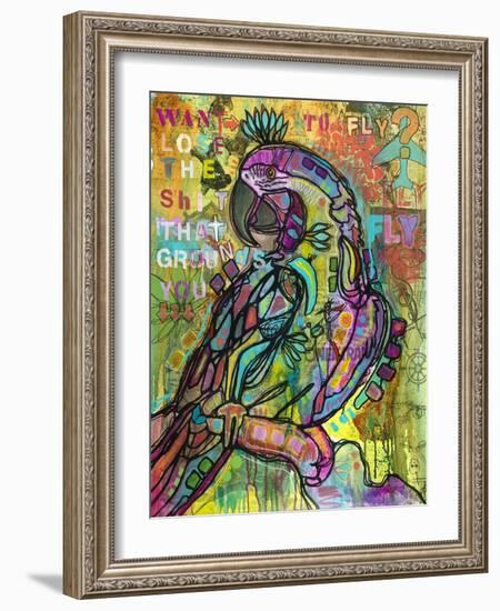 Want to Fly-Dean Russo- Exclusive-Framed Giclee Print