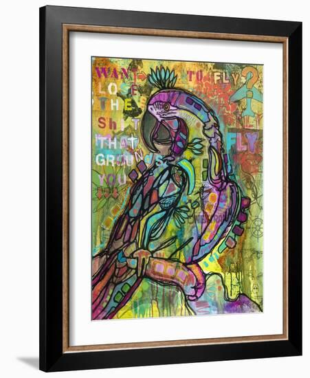 Want to Fly-Dean Russo- Exclusive-Framed Giclee Print