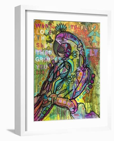 Want to Fly-Dean Russo- Exclusive-Framed Giclee Print