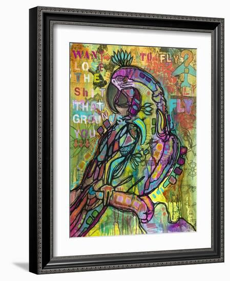 Want to Fly-Dean Russo- Exclusive-Framed Giclee Print