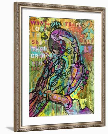 Want to Fly-Dean Russo- Exclusive-Framed Giclee Print