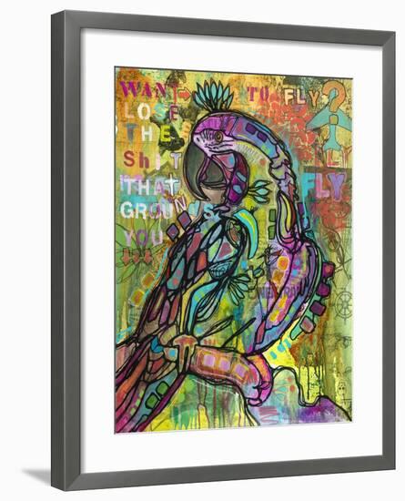 Want to Fly-Dean Russo- Exclusive-Framed Giclee Print