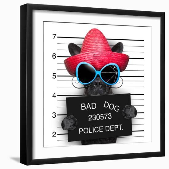 Wanted Dog-Javier Brosch-Framed Photographic Print
