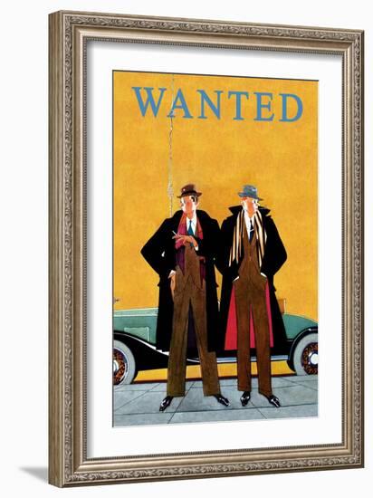 Wanted-Russell Patterson-Framed Art Print