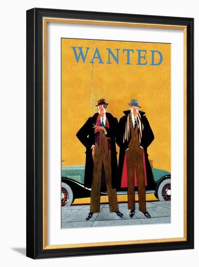 Wanted-Russell Patterson-Framed Art Print