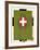Wappen Litho Italien, Wappen Mit Krone, Fert, Zweig-null-Framed Giclee Print
