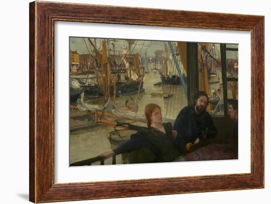 Wapping, 1860-64-James McNeill Whistler-Framed Art Print