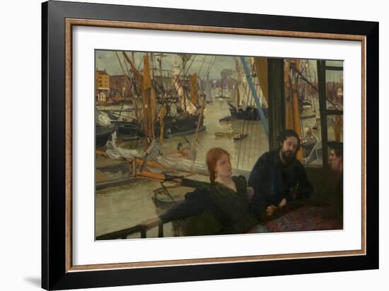 Wapping, 1860-64-James McNeill Whistler-Framed Art Print