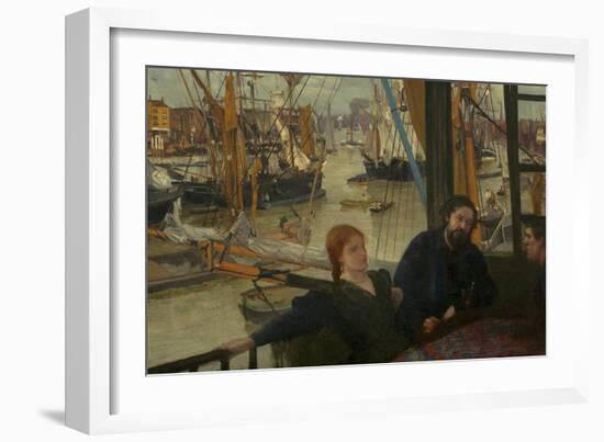 Wapping, 1860-64-James McNeill Whistler-Framed Art Print