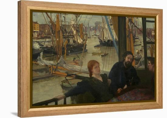 Wapping, 1860-64-James McNeill Whistler-Framed Stretched Canvas