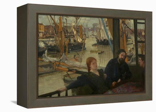 Wapping, 1860-64-James McNeill Whistler-Framed Stretched Canvas