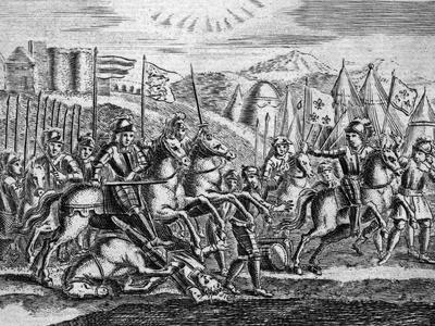 War, 100 Years War, Crecy Art Print | Art.com