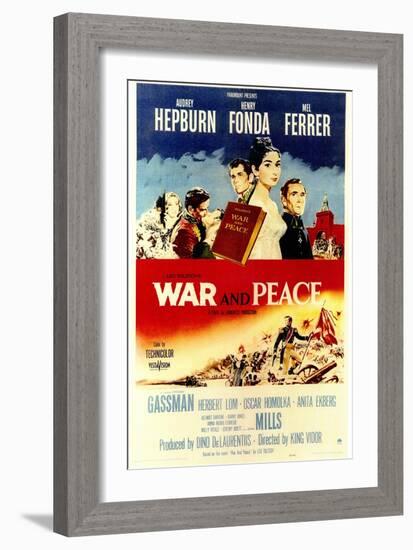 War and Peace, 1956-null-Framed Art Print