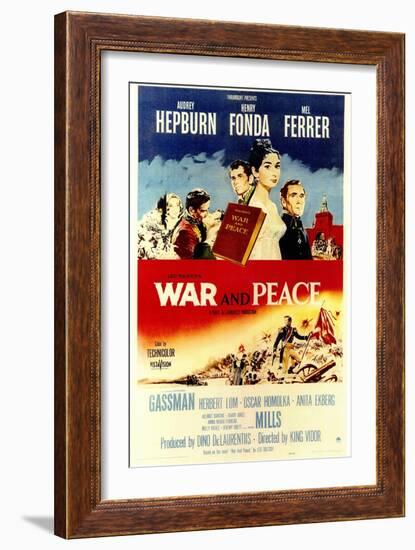 War and Peace, 1956-null-Framed Art Print