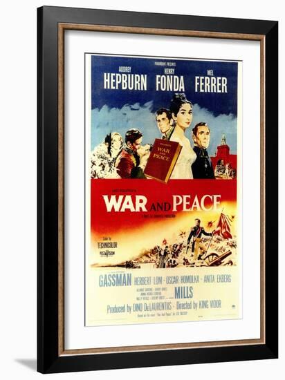 War and Peace, 1956-null-Framed Art Print