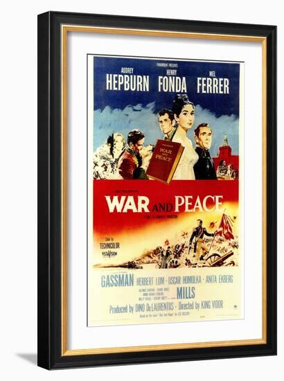 War and Peace, 1956-null-Framed Art Print