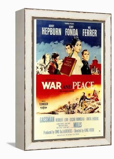 War and Peace, 1956-null-Framed Stretched Canvas