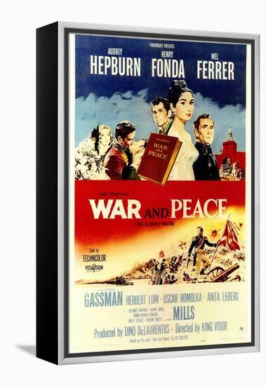 War and Peace, 1956-null-Framed Stretched Canvas