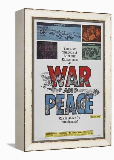 War and Peace, 1956-null-Framed Stretched Canvas