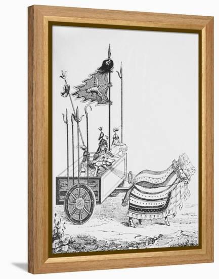 War Chariot-null-Framed Premier Image Canvas