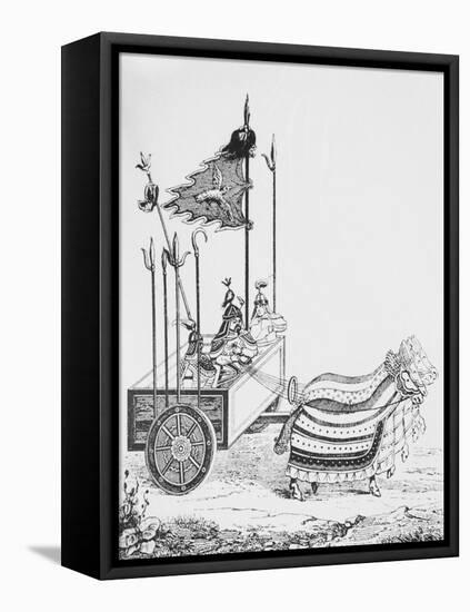 War Chariot-null-Framed Premier Image Canvas