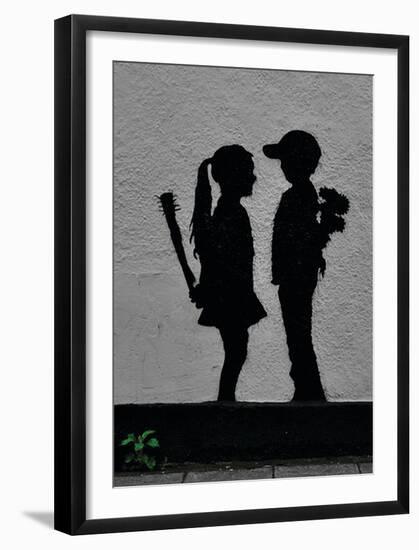 War Children-Banksy-Framed Giclee Print