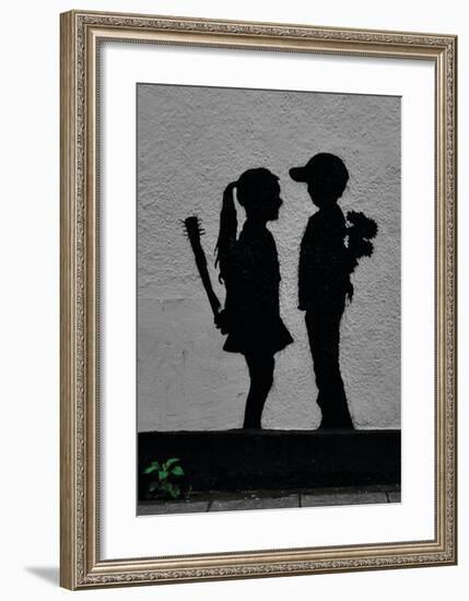 War Children-Banksy-Framed Giclee Print