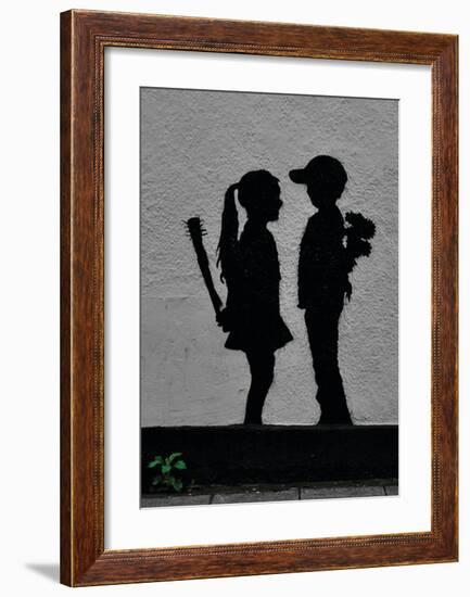 War Children-Banksy-Framed Giclee Print