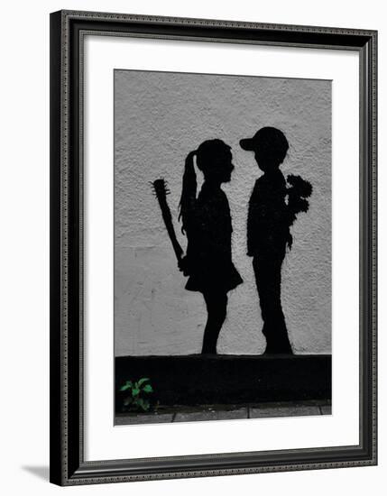 War Children-Banksy-Framed Giclee Print