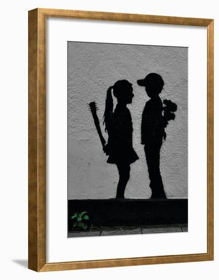 War Children-Banksy-Framed Giclee Print