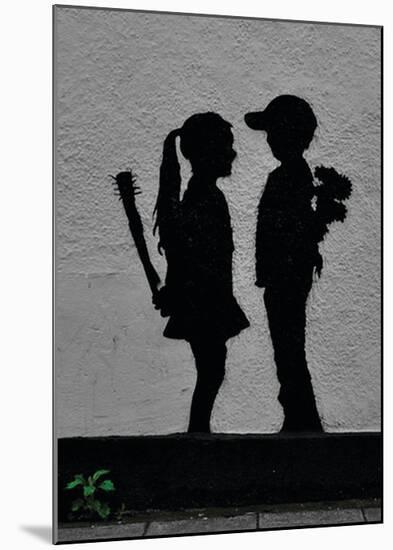 War Children-Banksy-Mounted Giclee Print