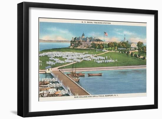 War College, Newport, Rhode Island-null-Framed Art Print