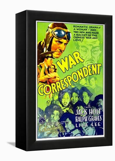 War Correspondent, 1932-null-Framed Stretched Canvas