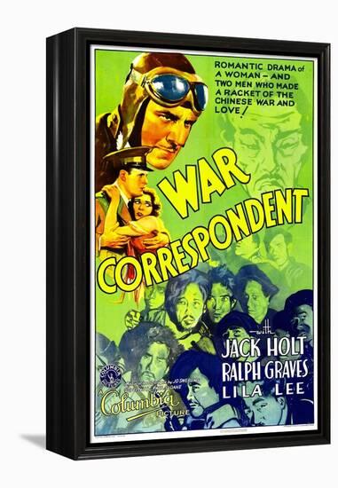 War Correspondent, 1932-null-Framed Stretched Canvas