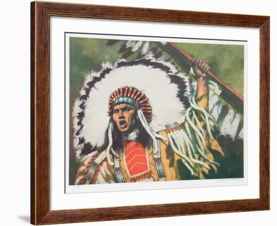 War Flag-Shannon Stirnweis-Framed Collectable Print