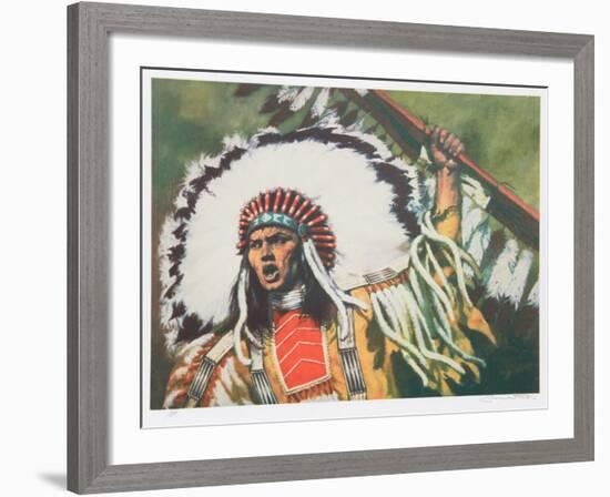 War Flag-Shannon Stirnweis-Framed Collectable Print