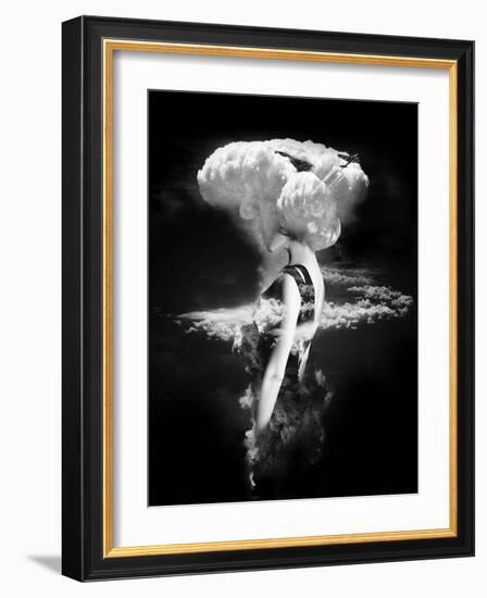 War Goddess-Robert Farkas-Framed Art Print