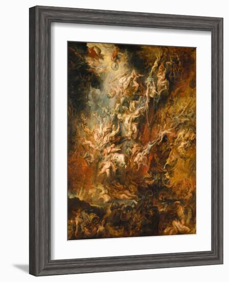 War in Heaven-Peter Paul Rubens-Framed Giclee Print