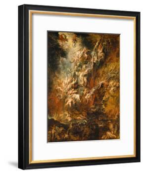 War in Heaven-Peter Paul Rubens-Framed Giclee Print