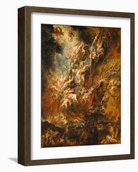 War in Heaven-Peter Paul Rubens-Framed Giclee Print