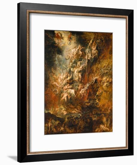 War in Heaven-Peter Paul Rubens-Framed Giclee Print