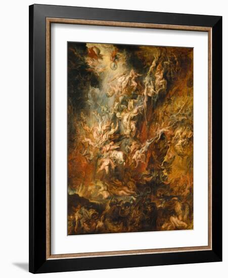 War in Heaven-Peter Paul Rubens-Framed Giclee Print