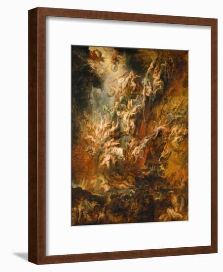 War in Heaven-Peter Paul Rubens-Framed Giclee Print