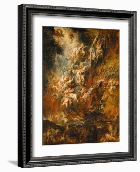 War in Heaven-Peter Paul Rubens-Framed Giclee Print