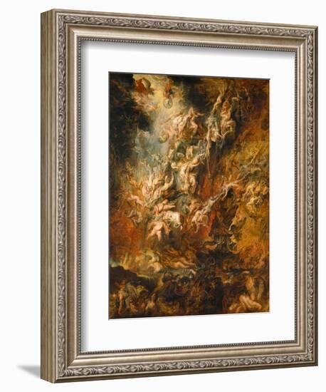 War in Heaven-Peter Paul Rubens-Framed Giclee Print